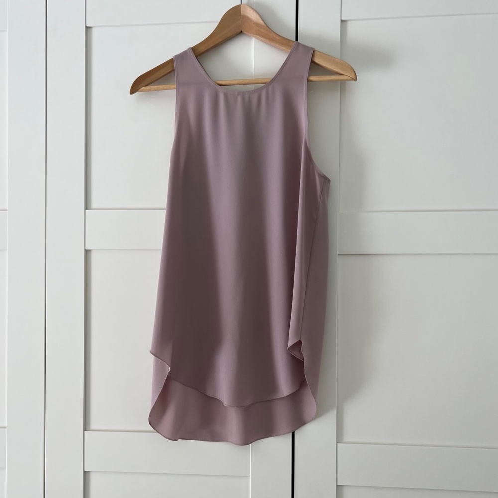 Aritzia Zip Up Blouse/ Tank